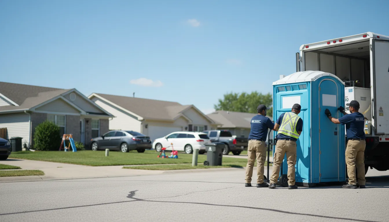 Standard Porta Potty Rentals in Texas near me